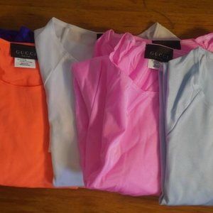 5 Various color Gucci tops